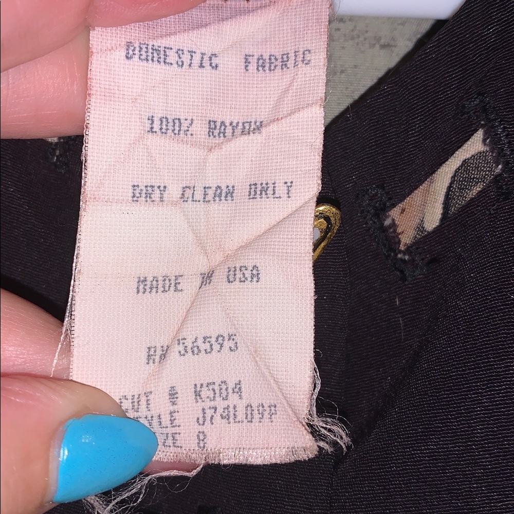 Melrose petites vintage Artistic Button down shirt - Picture 8 of 8